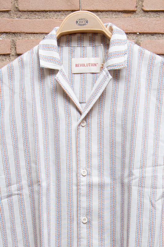 Revolution - camicia cotone rigata